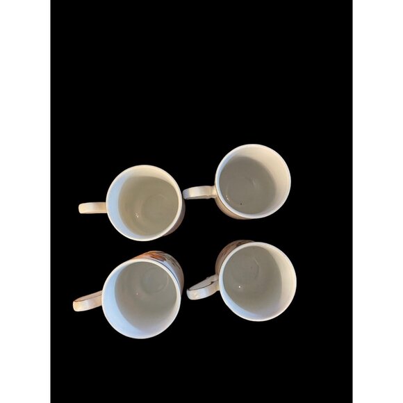 Set of 4 Royal Crown Porcelain Pedestal Song Bird Coffee/Tea Cups. - Picture 4 of 7